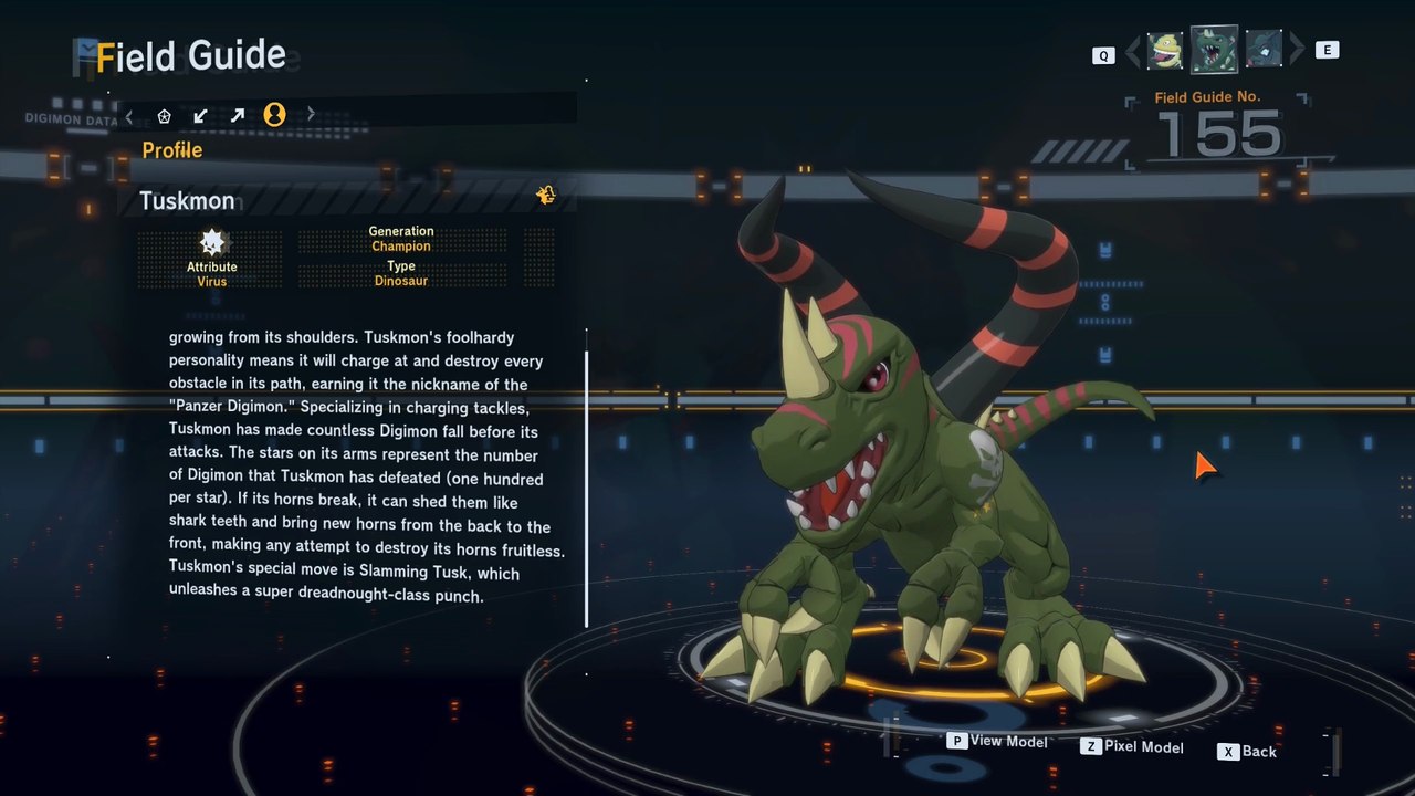 tuskmon all digivolution/de-digivolution/profile Digimon Story Time ...