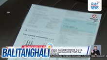 Meralco, may dagdag-singil sa Nobyembre dahil sa pagtaas ng feed-in tariff allowance para sa renewable energy producers | Balitanghali