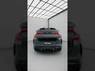 Installation 2024 LARTE Carbon-Bodykit am BMW X6 & X6 M