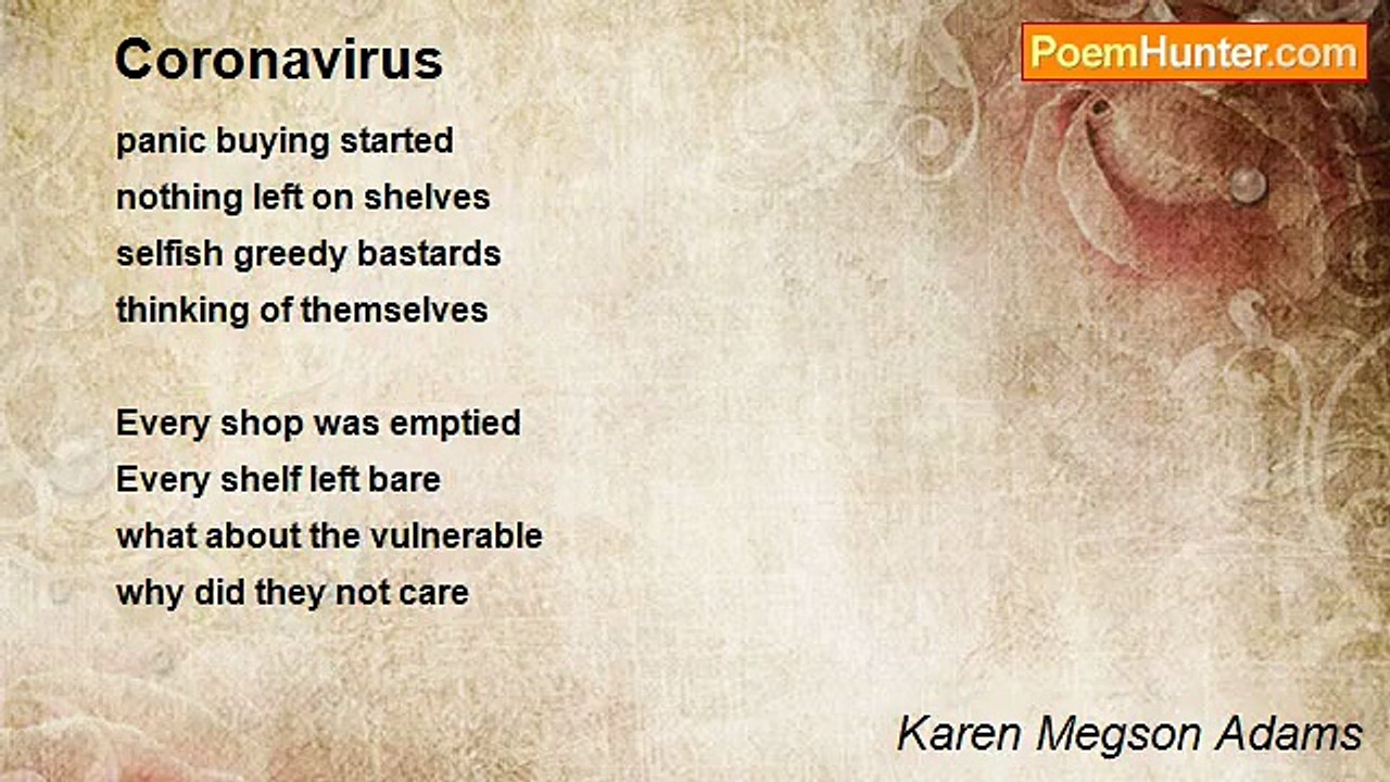 Karen Megson Adams - Coronavirus
