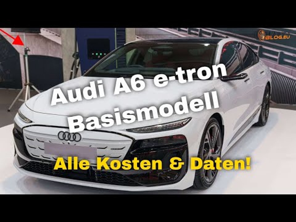 2025 Audi A6 e-tron: das kosten die 'günstigen' Basis-Modelle