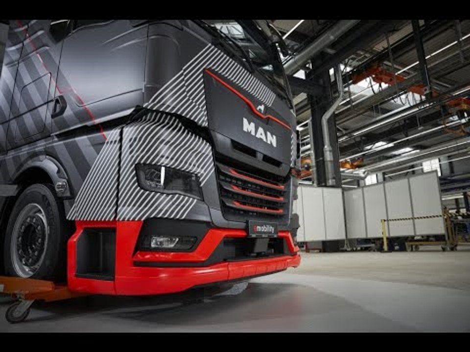 MAN E-Truck | mächtiger Elektro-Lkw für den Fernverkehr mit 700 KW Leistung