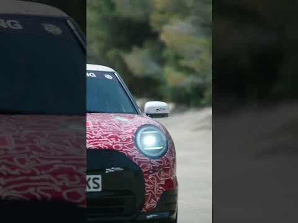 2025 MINI John Cooper Works E PROtotype | Fahraufnahmen des neuen Topmodells