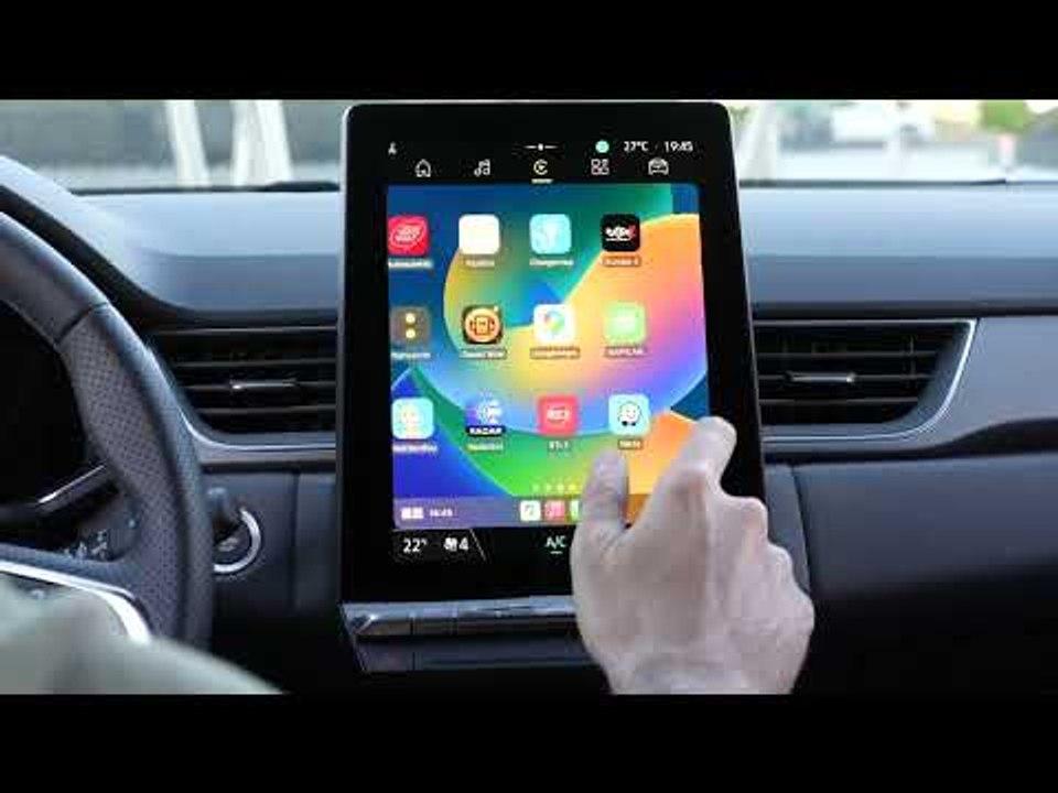 2024 Renault Captur (Facelift) | das Multimediasystem im Überblück (Kombiinstrument & MMS)