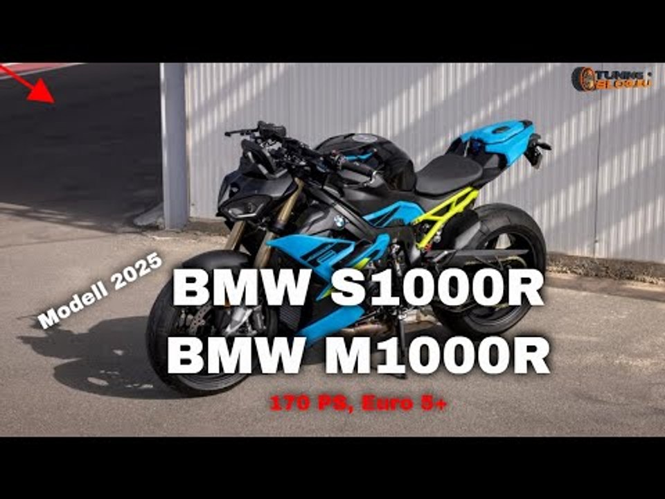 BMW S1000R & M1000R (2025): Mehr Power, neues Design & dynamische Features!