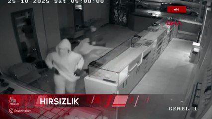 Ankara’da kuyumcudan 7 kilo altın çalındı