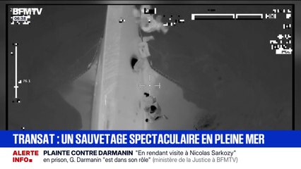 Transat Café l'Or: les images du sauvetage de plusieurs marins après leur chavirage