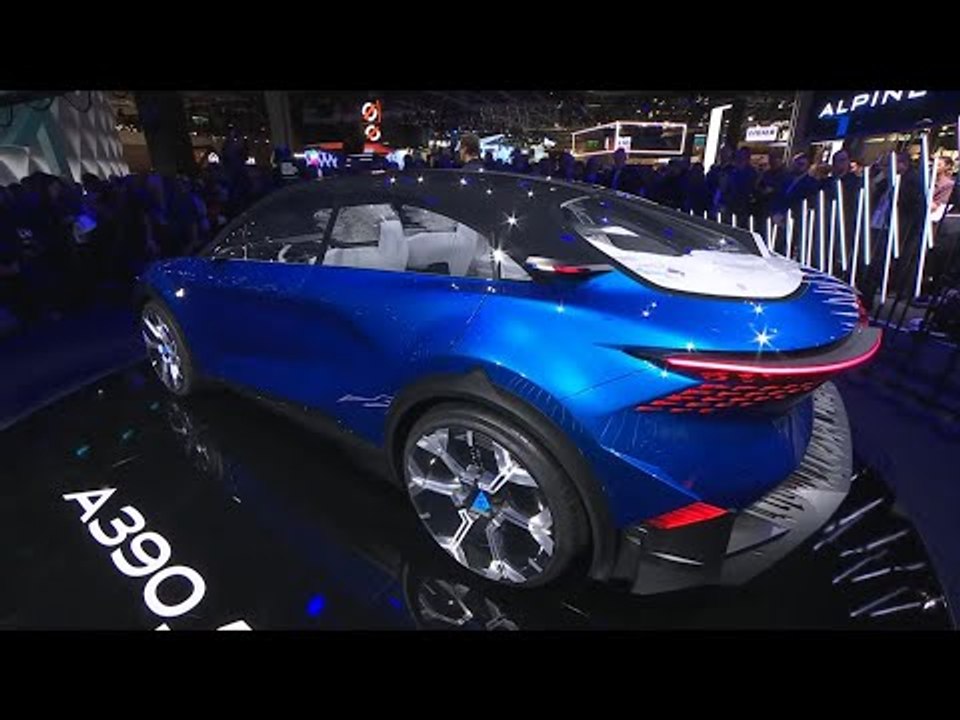 Pariser Livebilder vom Alpine A390_β (Studie 10/24) | alles was Ihr wissen müsst