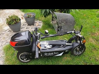 Rolektro E-Joy 45: gute 50 km Reichweite, 45 km/h – cooler E-Scooter