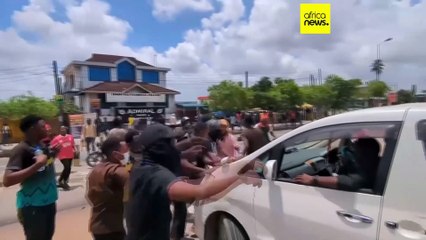 Unrest erupts in Tanzania as main opposition candidates barred from election