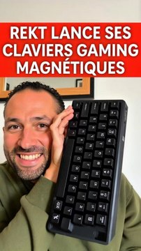 Les nouveaux claviers magnétiques REKT sont là !