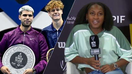 Gauff pone por delante el tenis femenino a la batalla Alcaraz-Sinner: "Es más emocionante"