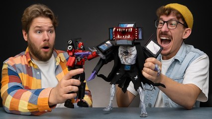 Skibidi Toilet Zombies vs Lego Titans! Epic DIY Battle! 💥🚽