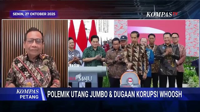 Istana, Menkeu Purbaya, Jokowi, hingga Mahfud Buka Suara soal Polemik Utang Kereta Cepat Whoosh