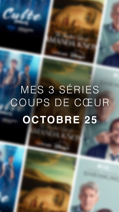 Mes 3 séries coups de coeurs du mois d’octobre 2025 ! 3 séries à voir absolument !