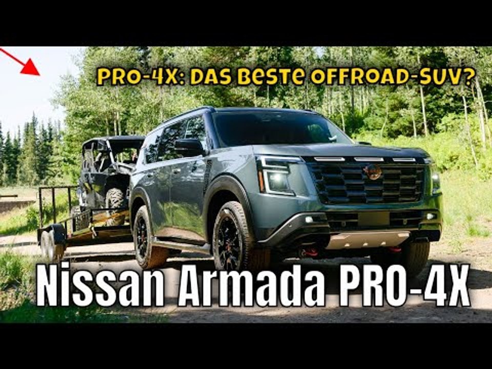2025 Nissan Armada PRO-4X – Der ultimative Offroad-Gamechanger? | die Fakten