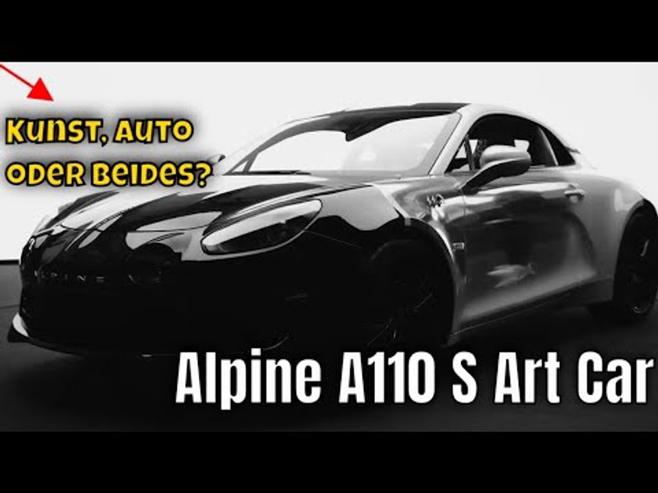 Die Kunst des Fahrens: Alpine A110 S Art Car (2025) vorgestellt | die Fakten