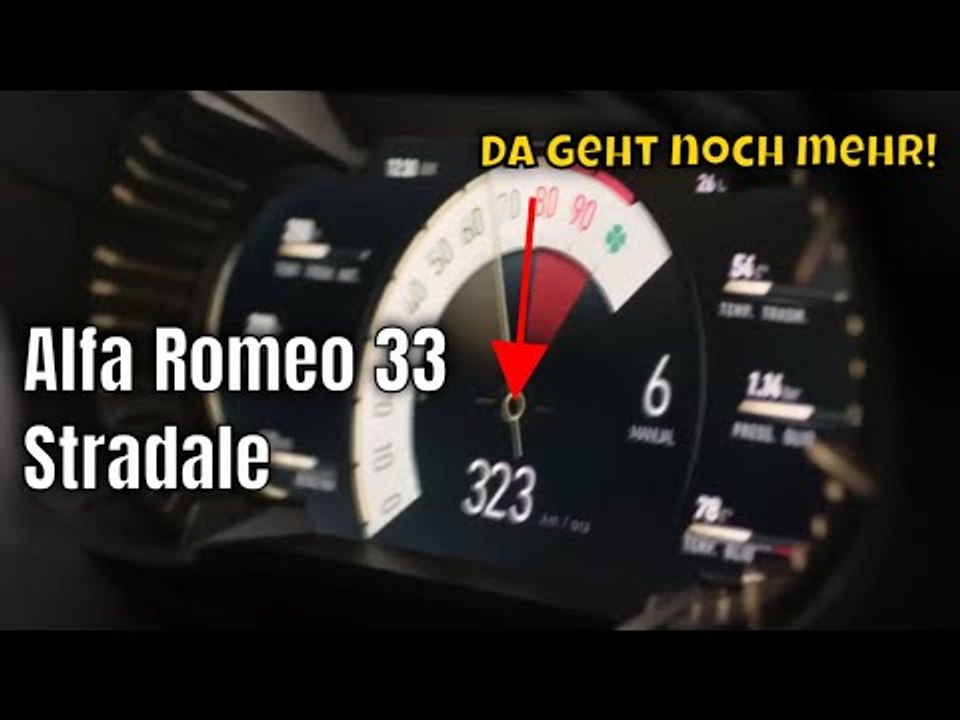 Alfa Romeo 33 Stradale: Highspeed Fahrt mit 333 km/h + Soundcheck | die Fakten