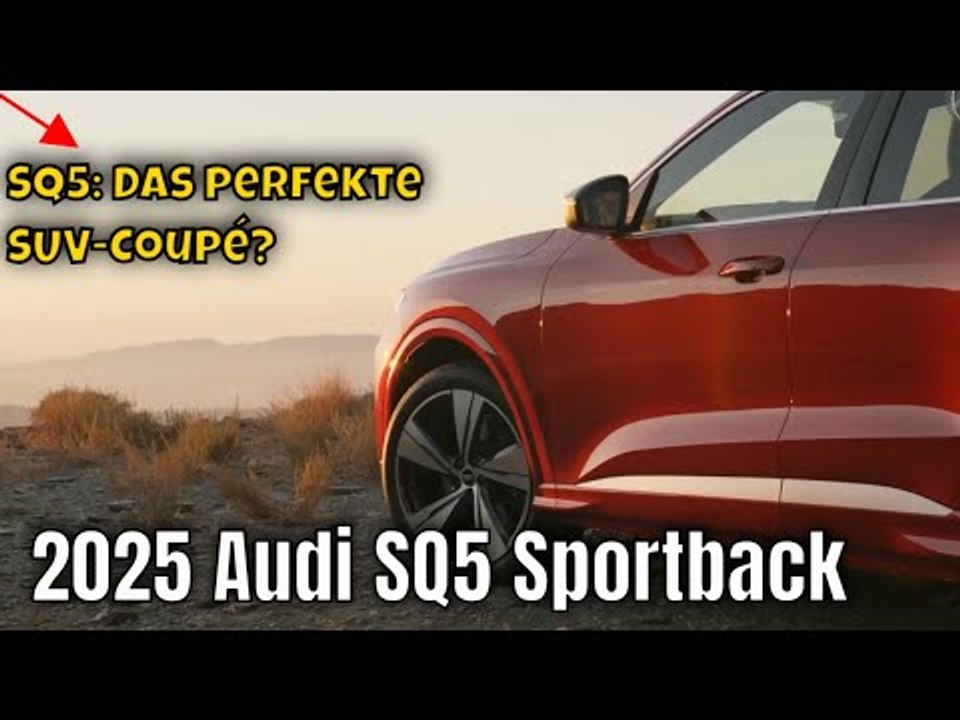 2025 Audi SQ5 Sportback mit 367 PS: Power trifft Stil | die Fakten