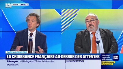 Emmanuel Lechypre face à Mathieu Jolivet : La croissance française au-dessus des attentes - 31/10