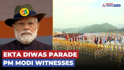 PM Modi Leads Grand Rashtriya Ekta Diwas Parade at Statue Of Unity