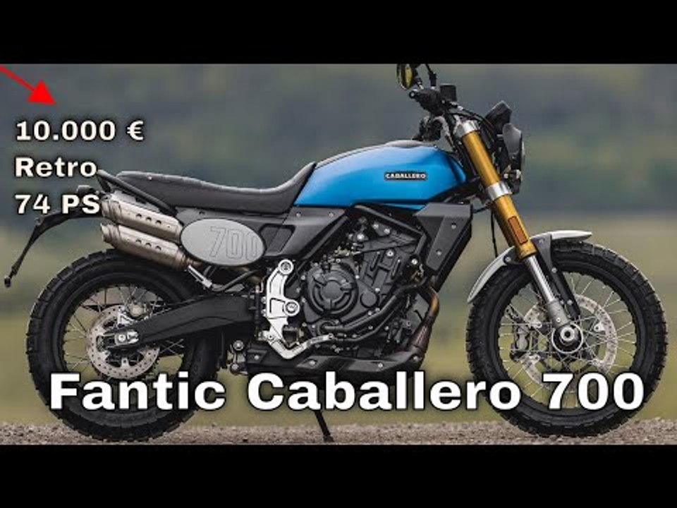 Fantic Caballero 700: stylischer Scrambler der 70er ist zurück | technische Details