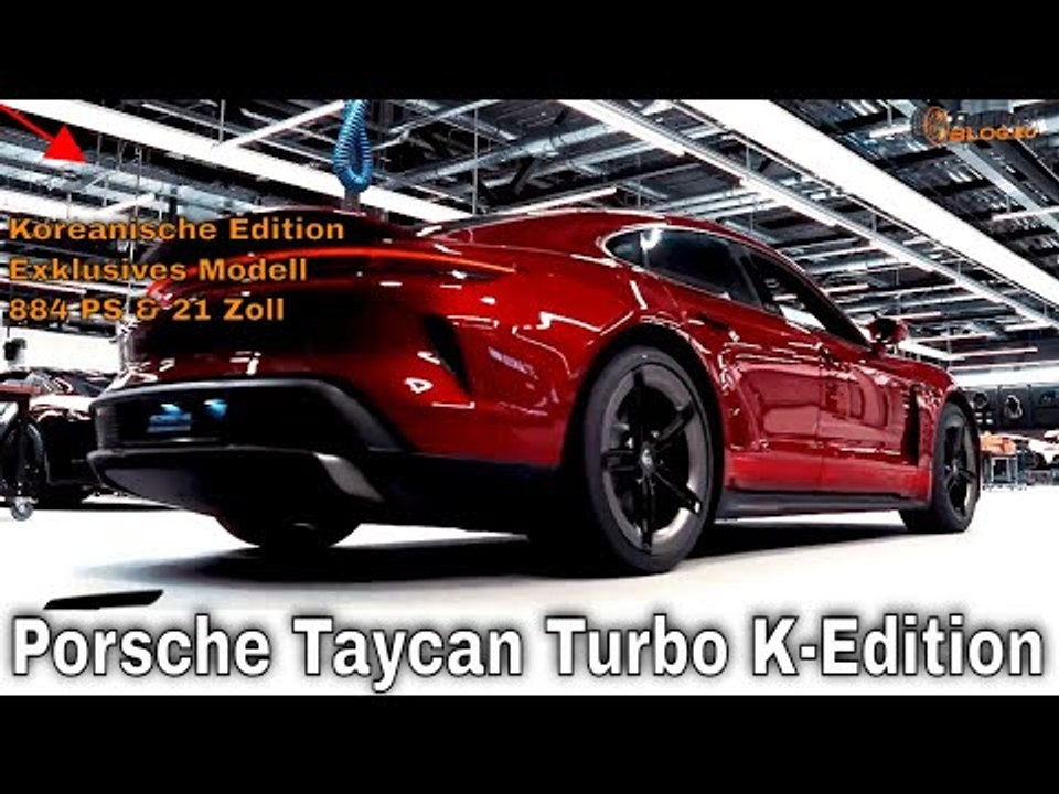 Sonderwunsch Porsche Taycan Turbo K-Edition: Limitierte Ausgabe für Korea