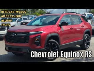 2025 Chevrolet Equinox RS: Das Must-Have SUV? | die Fakten