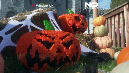 Las calabazas de Lego llevan la magia de Halloween a Legoland Windsor