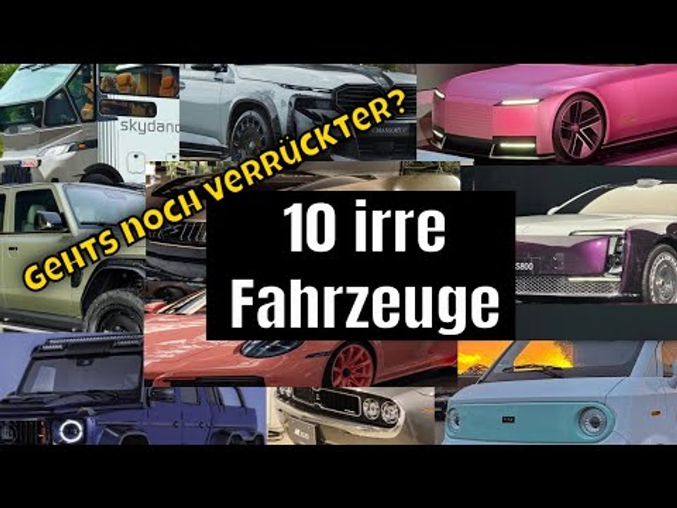 10 verrückte Autos 2024/2025, die du unbedingt sehen musst