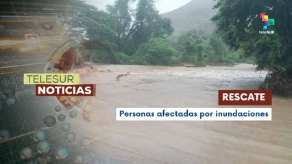 Rescatan a más de 125 personas afectadas por inundaciones en Cuba