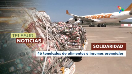 Venezuela envía toneladas de ayuda humanitaria a Cuba y Jamaica
