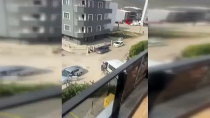 Bursa’da yol kavgası! Ortalık bir anda karıştı