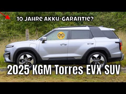 2024 KGM Torres EVX: Koreas Elektro-SUV mit 207 PS und 10 Jahren Akku-Garantie | alle Fakten