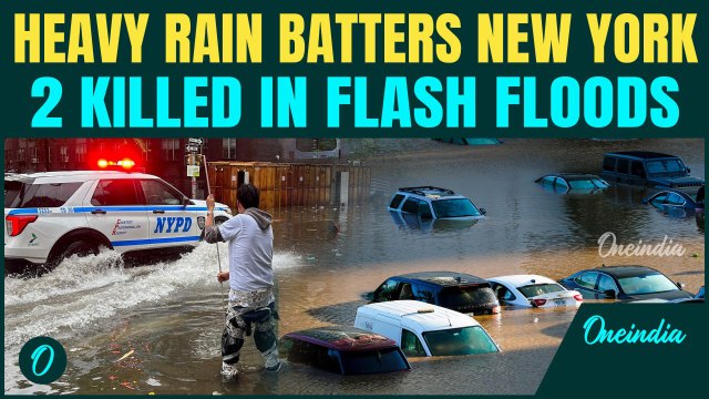 NYC BREAKING:New York City DROWNS After Record Rainfall Turns Subways Into Rivers;2 Confirmed Dead