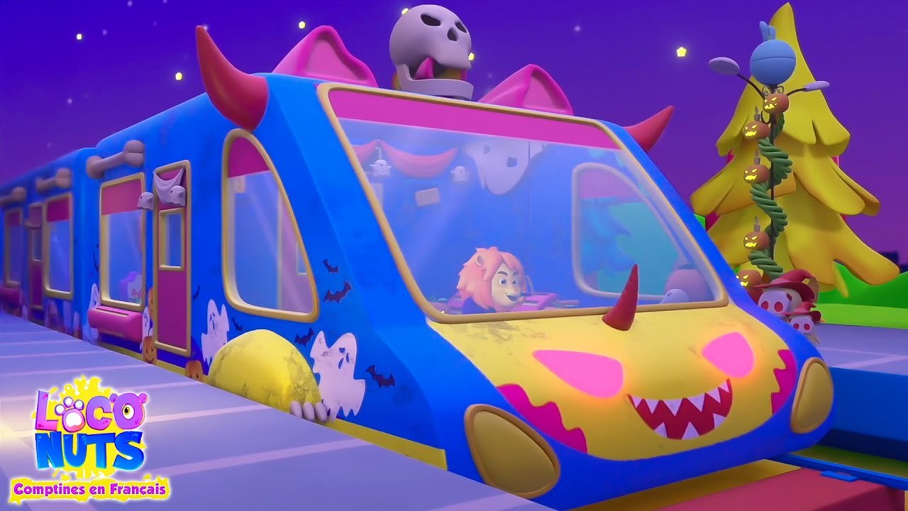 Le Train des Loco Nuts – Chansons d’Halloween Amusantes pour les Petits