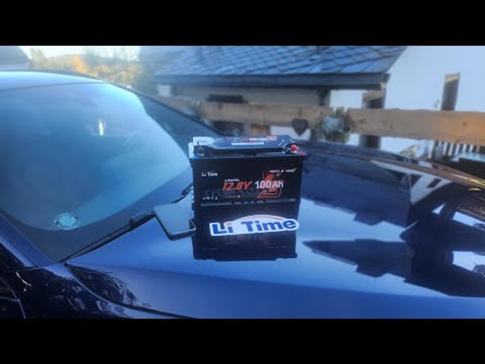 Check: LiTime 12V 100Ah H190 Lithiumbatterie (Autobatterie) mit Bluetooth und APP