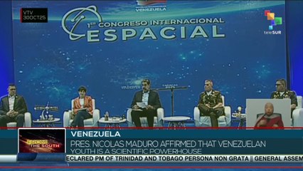 VENEZUELA l Pres. Nicolas Maduro recognized the Venezuelan youth as a scientific powerhouse