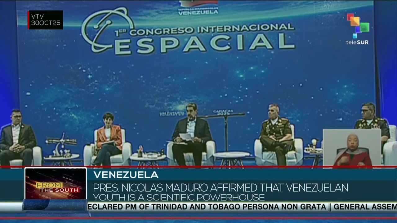 VENEZUELA l Pres. Nicolas Maduro recognized the Venezuelan youth as a scientific powerhouse