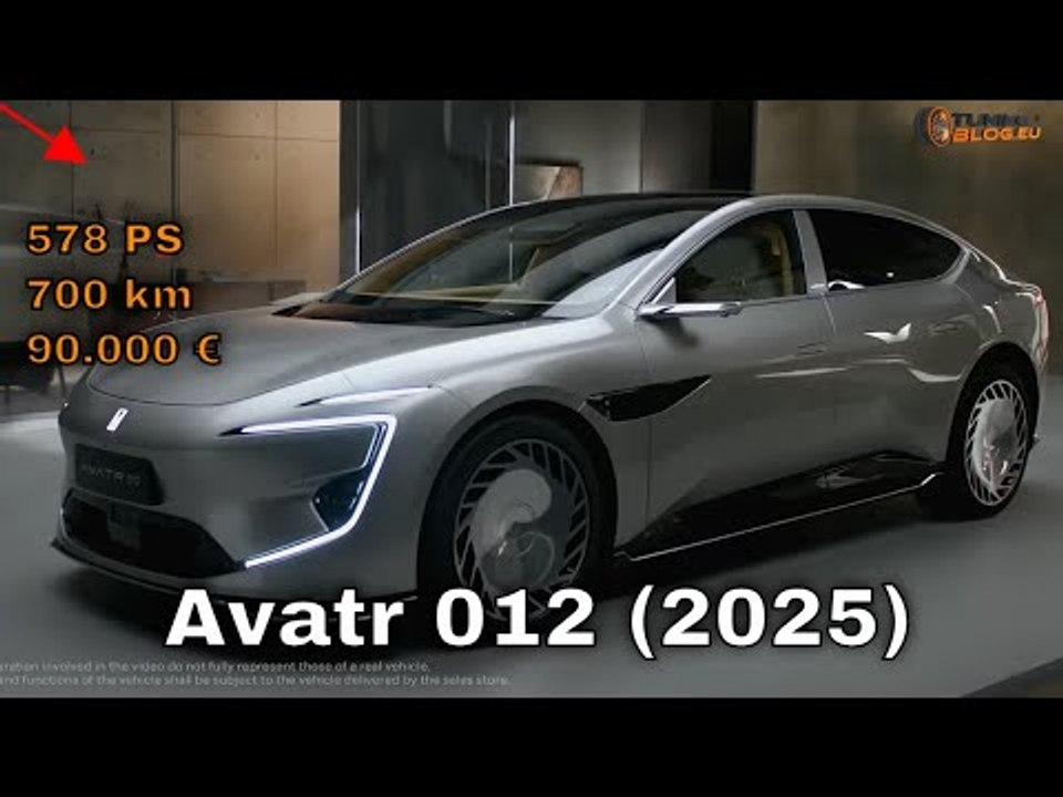 Luxus-Elektroauto Avatr 012 (2025): Design & Hightech aus China für 90.000 €