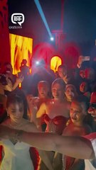 محمد رمضان يشعل زفاف هادي الباجوري وهايدي خالد