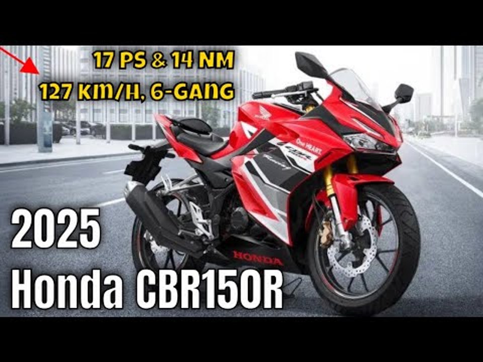 Honda New CBR150R (2025) – Sportlich, schnell, modern | die Fakten