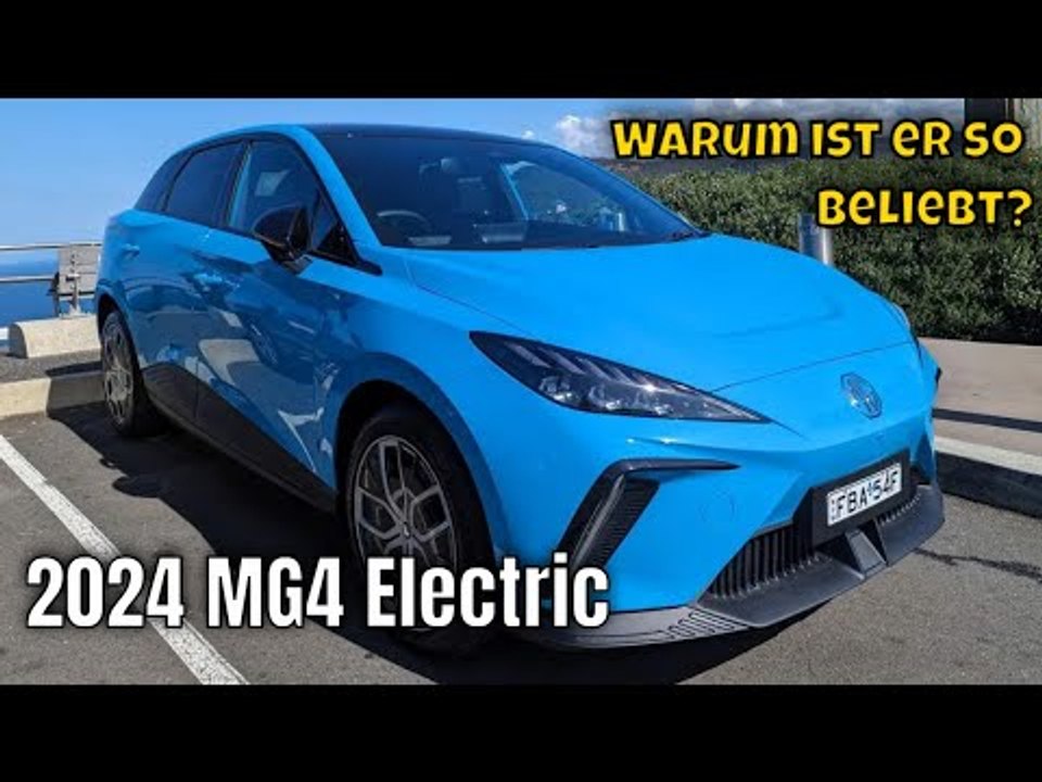 2024 MG4 Electric: Chinas Bestseller in Deutschland | alle Fakten zum Bestseller