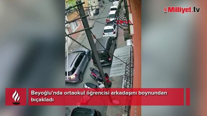 İstanbul'da akran vahşeti! 13 yaşındaki ortaokul öğrencisi arkadaşını boynundan bıçakladı