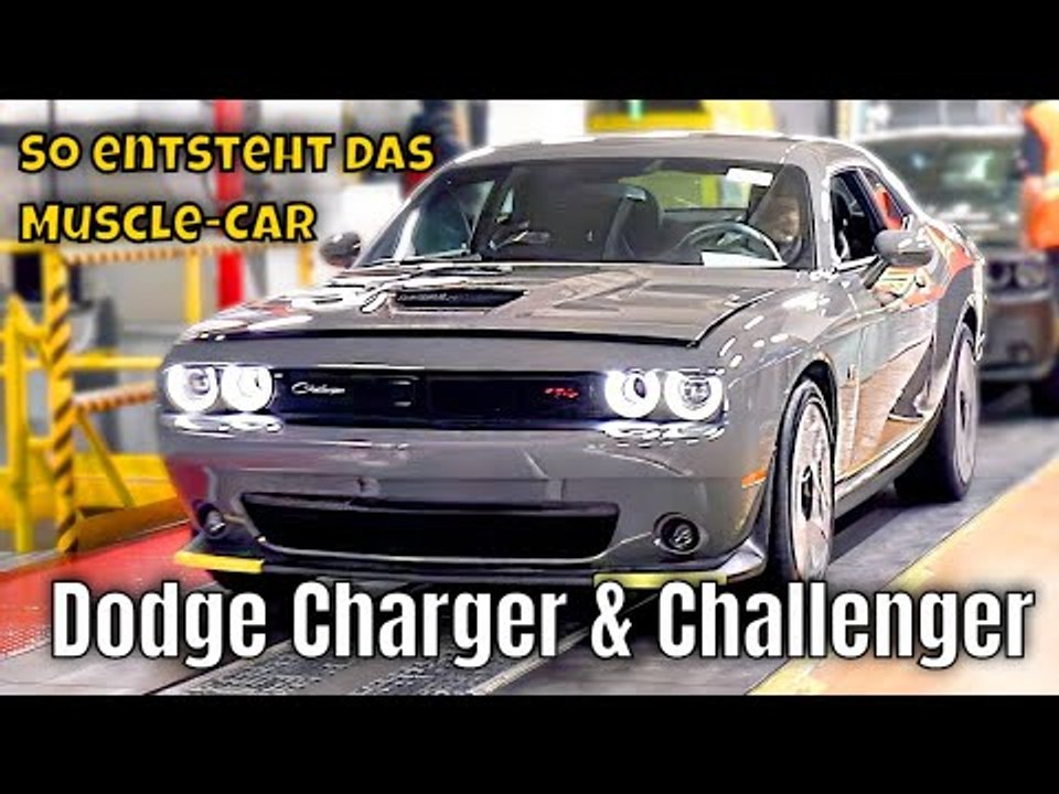 Produktion des 2024 Dodge Charger & Challenger im Brampton Assembly Plant in Kanada