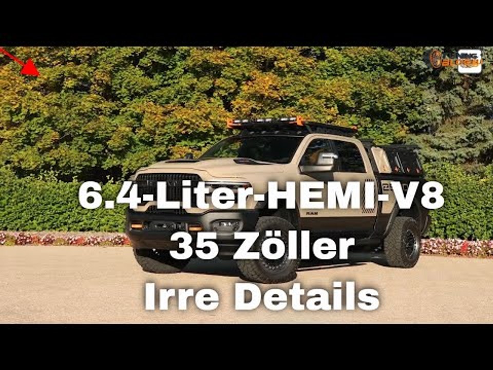 2024 RAM 2500 Power Wagon Concept Pickup | ready für die SEMA Autoshow 2024