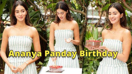 Ananya Panday’s 27th Birthday: Actress Cuts Cake & Spreads Joy With Media