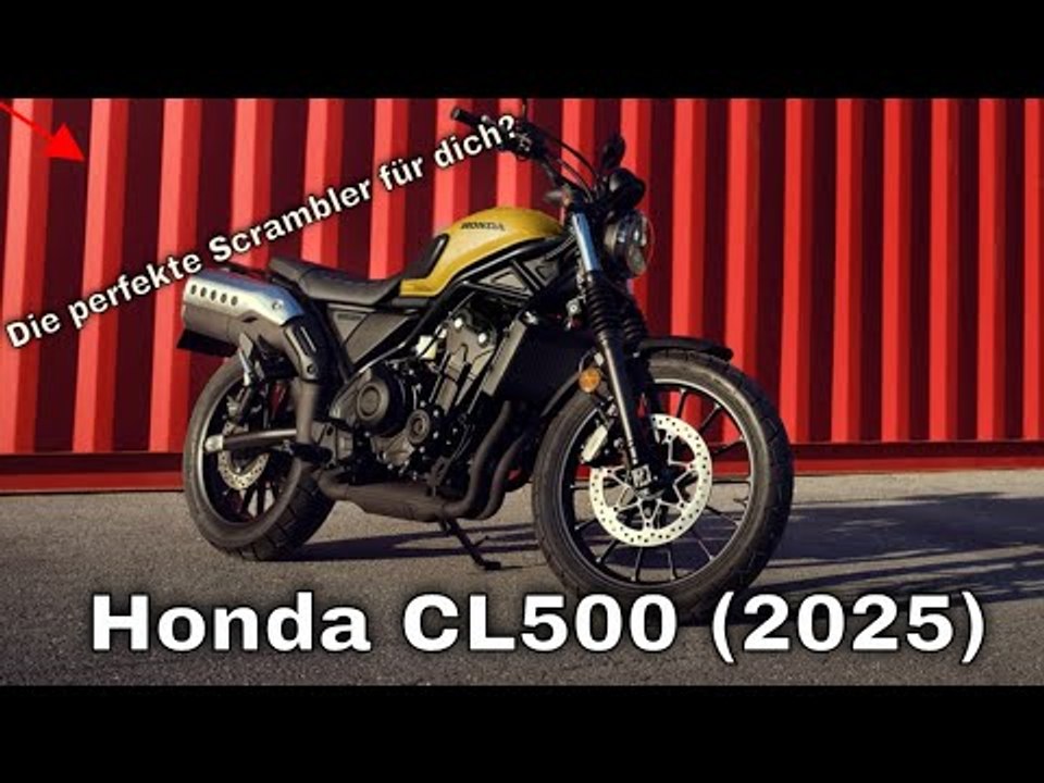 Honda CL500 2025: Das neue Custom-Bike im Detail – Pure Scrambler-Power