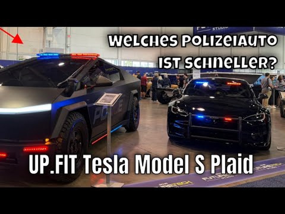 Unplugged Performance Tesla Model S Plaid (by UP.FIT) | das schnellste Polizeiauto der Welt?