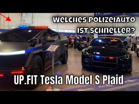 Unplugged Performance Tesla Model S Plaid (by UP.FIT) | das schnellste Polizeiauto der Welt?
